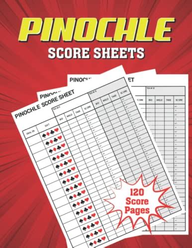 Pinochle Score Sheets A Beginners Guide To Keeping Your Awesome Score