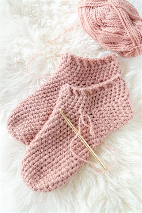Einfache Socken häkeln | ars textura - DIY-Blog