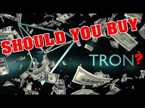 Disclaimer* i am not a financial advisor. Should you buy TRON | Coin Crypto News