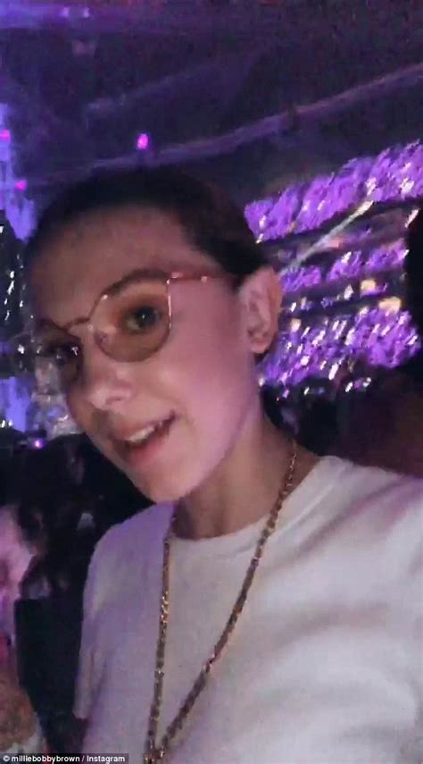 Millie Bobby Brown Joins Taylor Swift Backstage At Singers Reputation