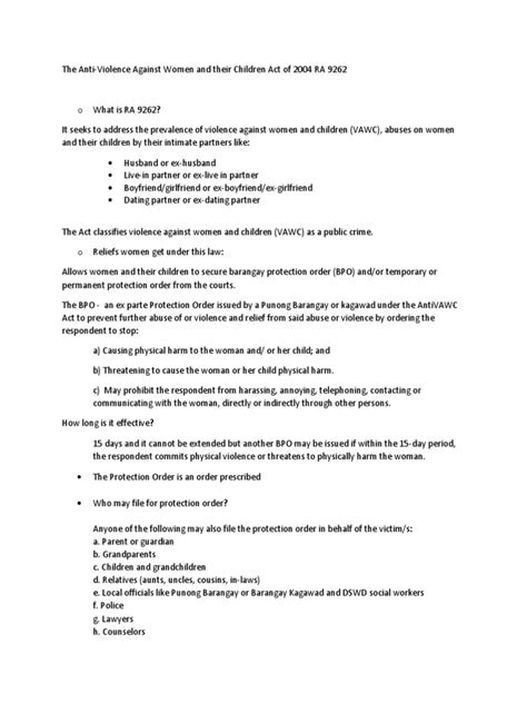 We did not find results for: VAWC Notes | Restraining Order | Victimology