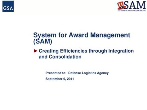 Ppt System For Award Management Sam Powerpoint Presentation Free