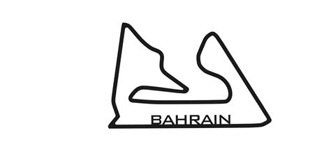 Download Stl File F1 Bahrain Sakhir Circuit Art • 3d Printer Design