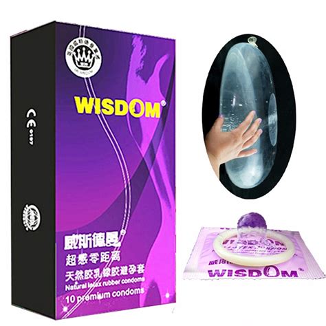 10 Pcs Ultra Thin Eero Distance Penis Condoms Sex Toys For Men Natural