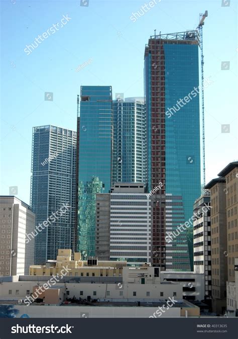 Cluster Of New Miami Skyscrapers Stock Photo 40313635 Shutterstock