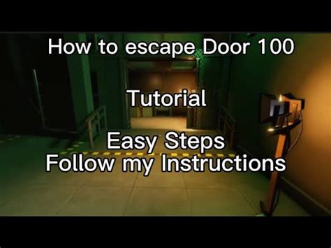 How To Beat Door Tutorial Roblox Doors YouTube