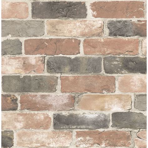 2922 22320 Rustin Red Reclaimed Bricks Wallpaper By A