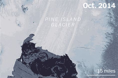 In Antarctica Two Crucial Glaciers Accelerate Toward The Sea The New York Times
