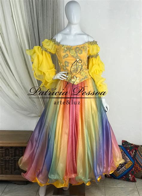 Roupa Cigana - (cód.03067) | Party dress classy, Skirt ...