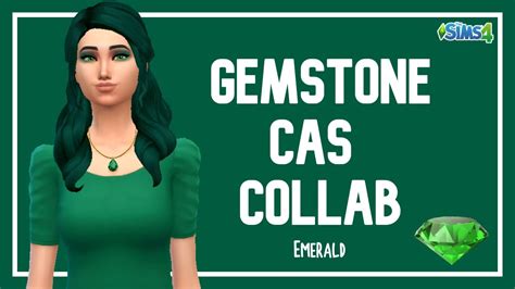 The Sims 4 Gemstone Cas Challenge 💚 Emerald 💚 Full Cc List