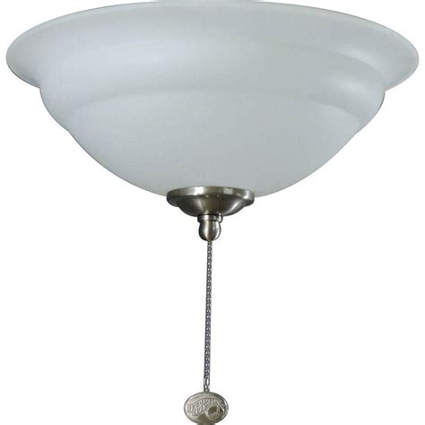 Hampton Bay 3 Light Universal Ceiling Fan Light Kit With Shatter