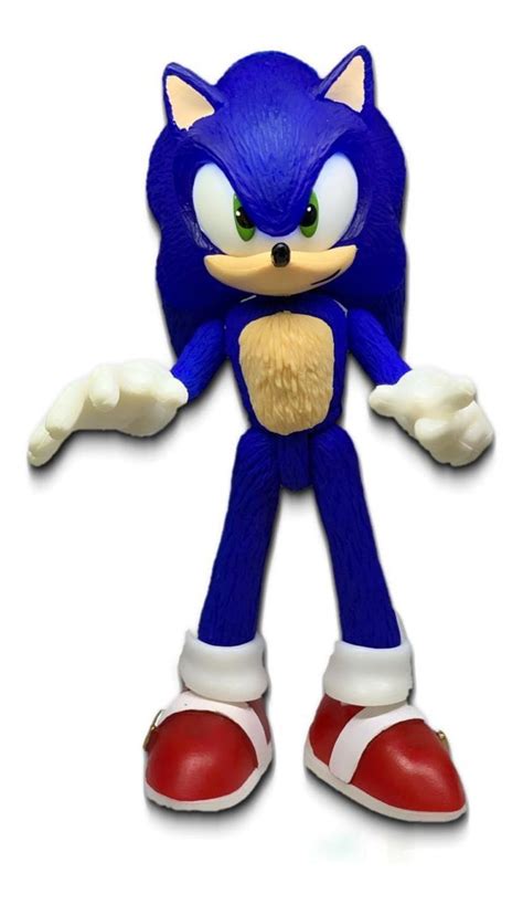Muñeco Sonic The Hedgehog Articulado Through Time Con Luz Mercadolibre