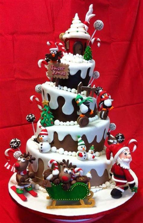 50 Out Of The Box And Different Christmas Cake Ideas For This Years