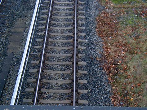 Top View Of The Railroad Tracks Free Image Download