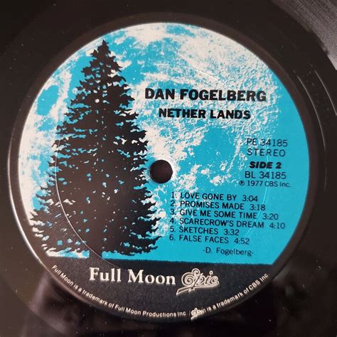 1977 Dan Fogelberg Nether Lands Lp Pe 34185 Lp Vinyl Etsy