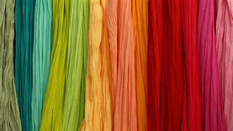 Colorful Colors Rainbow Cloth Wallpaper Other