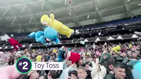 toys thrown in stadium now to istanbul in clickview