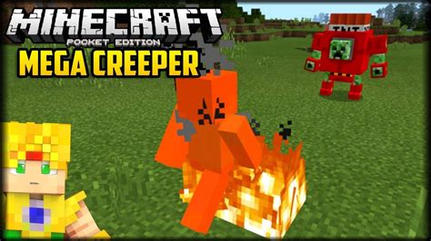 El Creeper Mas Raro De Minecraft Pe 1007 Mega Creeper