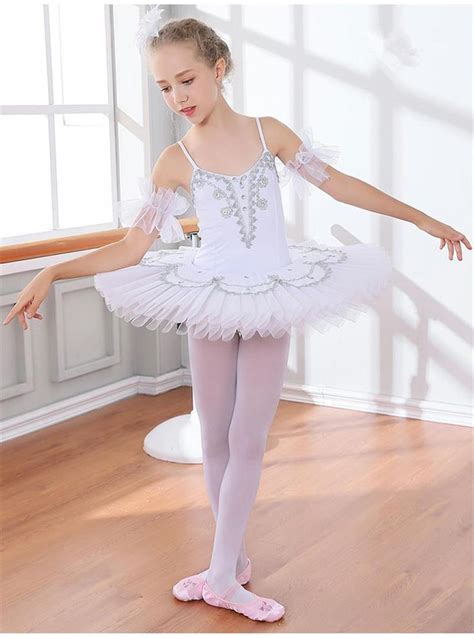 Compre Profesional Cisne Blanco Lake Ballet Tutu Disfraz Niñas Niños