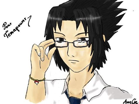 Sasuke With Glasses By Anneclaude On Deviantart