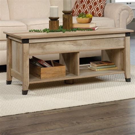 The base is crafted from solid acacia wood, and has three sled legs that meet in the center for a bold, structural look. 24 Types of Coffee Tables with a Lift-Up Top (Adjustable ...