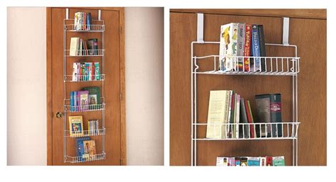 More images for organizer behind door » Over The Door Storage Rack, For Extra Storage of Books Or ...