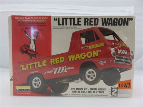 Lindberg Little Red Wagon Bill Maverick Golden 125 Scale Model Kit New
