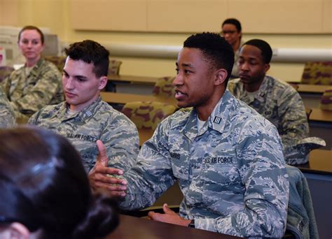 Air Force Rotc Detachments Visit For Tour Commanders Candid