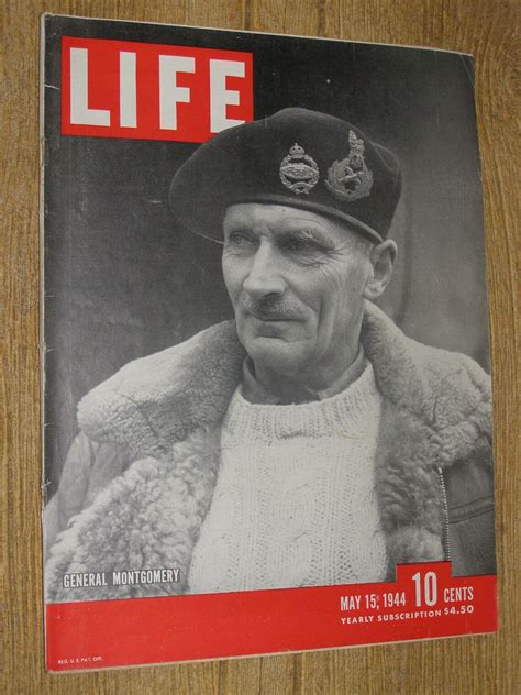 Original Wwii Era Life Magazine May 15th 1944 Issue Great War Etsy