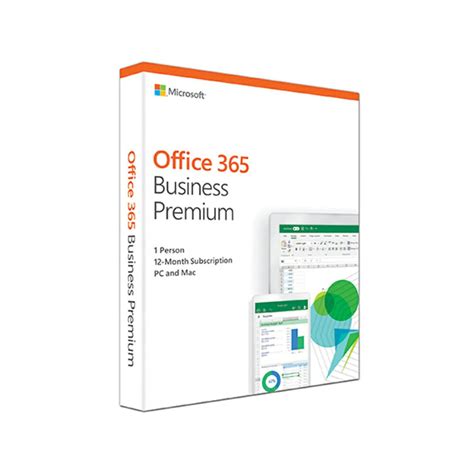 Microsoft Office 365 Business Premium 1 Year Subscription Retail