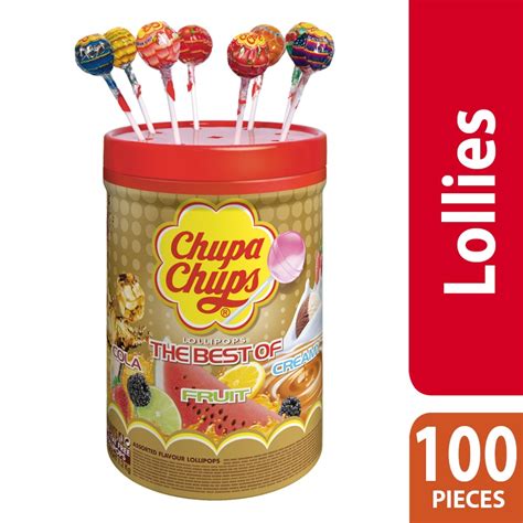 Chupa Chups The Best Of Assorted S Jar Shopee Philippines