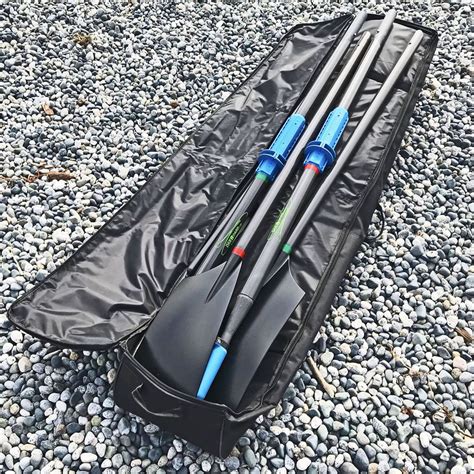 Oar Board Sup Rower Travel Package With Two Part Carbon Sculling Oars