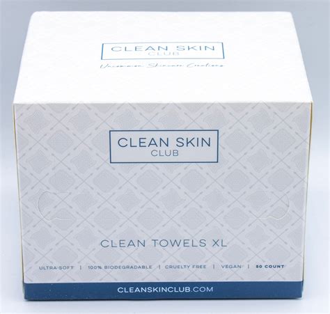 Nya Clean Skin Club Clean Towels Xl Supermj Köp På Tradera