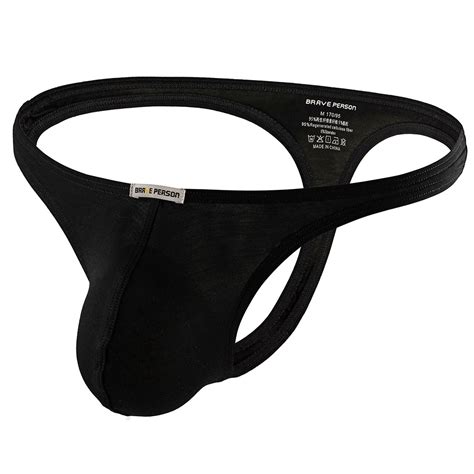 Brave Person Men Underwear Breathable Thongs And G Strings Male Modal