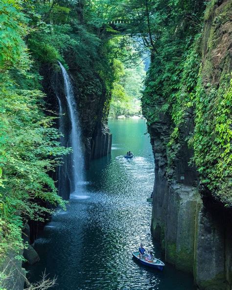 Manai Falls Takachiho Gorge Beautiful Waterfalls