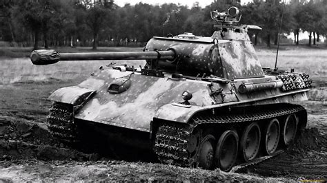 German Panzer V Panther With Experimental Night Vision Full Hd