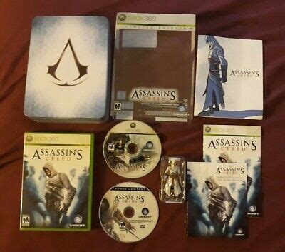 Assassin S Creed 1 COLLECTORS LIMITED EDITION COMPLETE XBOX 360