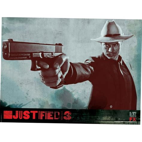 justified season 3 poster metal sign 8inx 12in metal print 8x12 square adults best posters