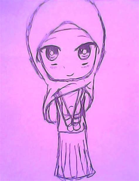 Hijab Chibi By 4 Rais On Deviantart