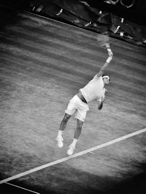 Roger Federer Poster Wimbledon Tennis Photography Print Roger Federer