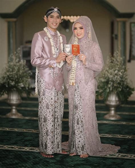 Model Kebaya Baju Akad Nikah Muslimah Simple Top 39 Model Kebaya Muslim 2020 Modern Brokat