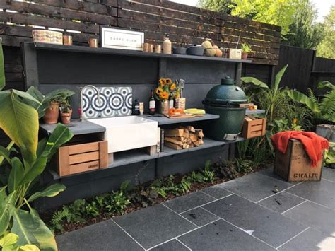 40 Big Green Egg Outdoor Kitchen Ideas Built In And Island Designs