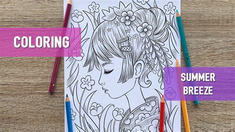 Making a Coloring Page - YouTube