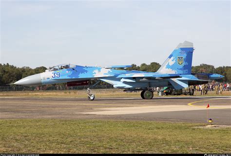39 Ukrainian Air Force Sukhoi Su 27 Photo By Kris Van Craenenbroeck
