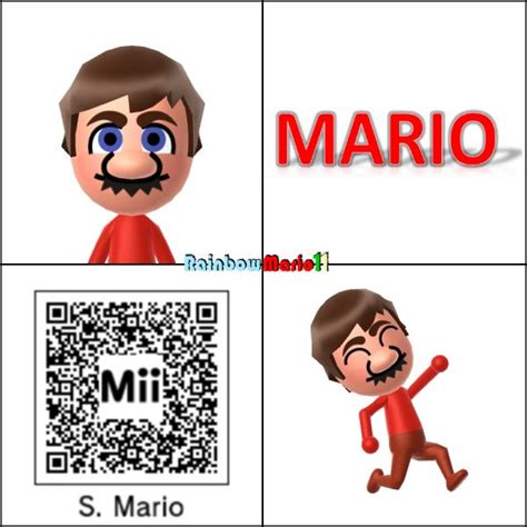 Tomodachi Life Mario Qr Code