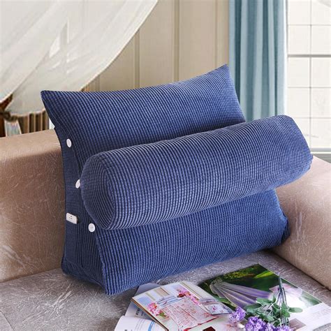Dodoing Soft Adjustable Back Wedge Cushion Reading Back Support Pillow