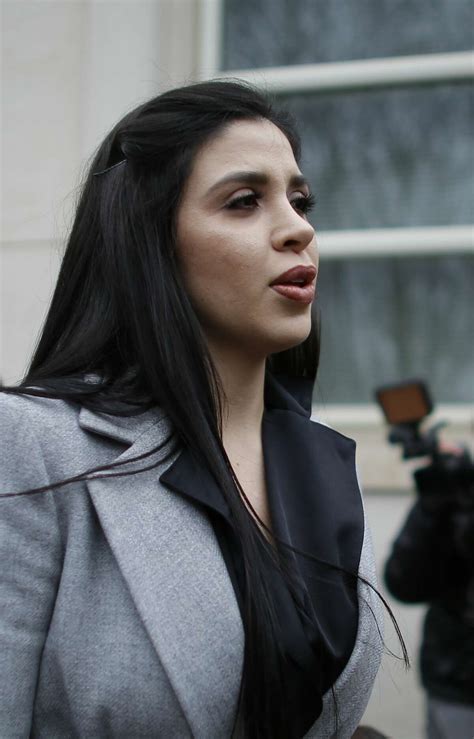 Joaquin El Chapo Guzmans Beauty Queen Wife Supports Him In Court Day After Valentines Day