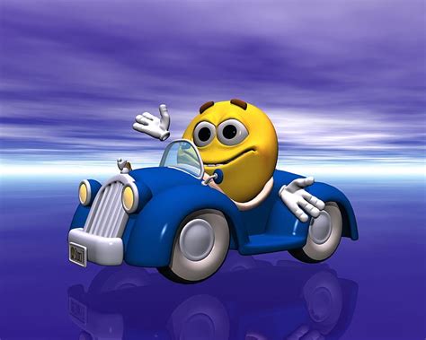 Smiley Car Smiley Car Face Smile Funny Hd Wallpaper Peakpx