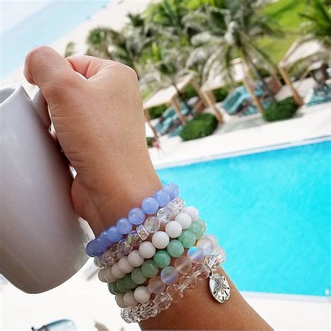 Beautiful Beaded Stretch Stacking Bracelets Designed By Gracefully