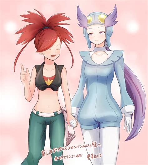 Flannery And Winona Pokemon And 1 More Drawn By Kurosawa Karura